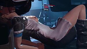 Καρδιοχτύπημα χένταϊ με σφιχτά μικρά βυζιά να τσιμπλάνε άγρια