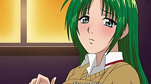 Amigas compartiendo verga en hentai caliente