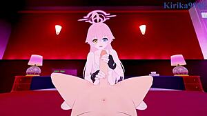 Tachibana nozomi shupogaki and takanashi hoshino intense sex - blue archive pov hentai