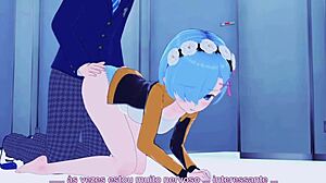 Personagens Re:Zero em hentai Resident Evil fodendo pra caralho!