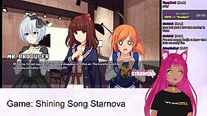 Vtuber Lewdneko Plays Shining Song Starnova Julie Route Part 3