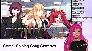 Vtuber Lewdneko Plays Shining Song Starnova Julie Route Part 3