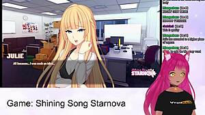 Vtuber Lewdneko Plays Shining Song Starnova Julie Route Part 3