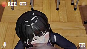 J'adore session fellation hentai 3D