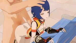 xiangling experiences rough treatment in hentai animation. More on http motriael com 71lv.