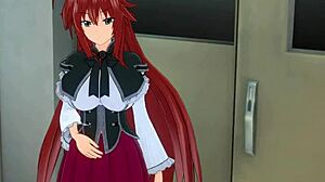 Rias málem přistihne šukání s učitelkou Rossweise