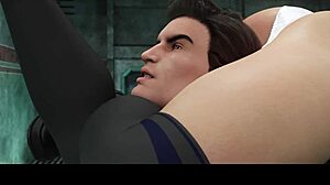 Sexy Upskirt Girl Figure 4 Domination