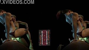 Harley Quinn and Alexa Bliss in Wild DP!