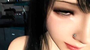 Juzi performs a handjob in this POV scene