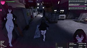 Manaka Flashes In Residential Area Uncensored