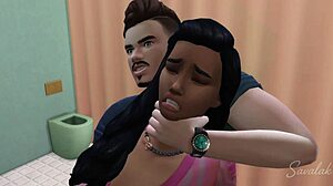 White Dude Bangs Black And Arabic Girl