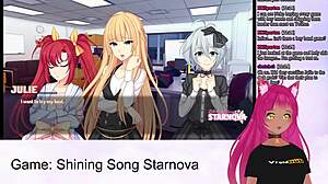 Vtuber Lewdneko Plays Shining Song Starnova Julie Route Part 3