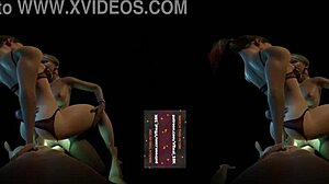 Harley Quinn and Alexa Bliss in Wild DP!