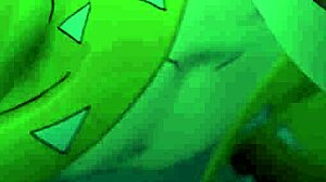 Hey, check out Nezuko deepthroating Zenitsu in this steamy Demon Slayer hentai!