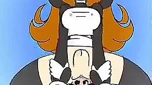 hentai mona teases with her hidden curves begging for secret touches