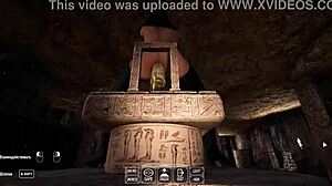 lara croft's tight cave stretched wide by fisting and more fun