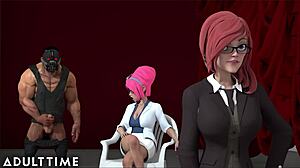 AdultTime Hot Teacher Fucks Horny Students Hardcore Hentai