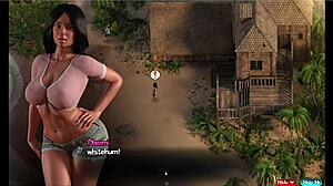 i catch friend's stepmom naomi fingering pussy outside naked