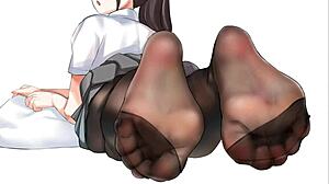 hentai feet got you stroking yet? 😏👣
