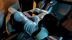 Lucy Wildes Out Taking Surprise Dick in Cyberpunk Edgerunners Rough Ride!