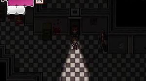 Gothic milf zombie wakes him with deepthroat big tits ass cock suck in Zombies Retreat hentai game part 7