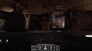 lara croft's tight cave stretched wide by fisting and more fun