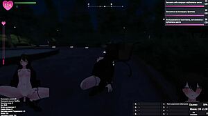 i impale dildo park public old man watches exhibitionism game