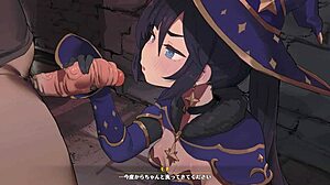 genshin mona gives vc japanese browjob super erotic