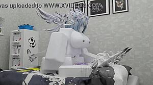 Fucked Cute Half-Sister's Tight Pussy Early Morning Roblox Explosion!