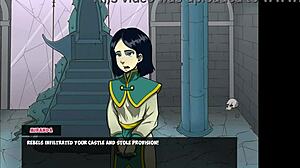 Witch Hunter Part 1 Introduces Fictional Game Characters in Tense Hentai Buildup Without Full Porn Scenes