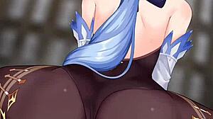 imagine ganyu riding your cock cowgirl style all erotic and wet