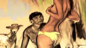 i love this vintage erotic art style so much