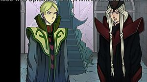 Witch Hunter Part 1 Introduces Fictional Game Characters in Tense Hentai Buildup Without Full Porn Scenes