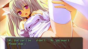 hey part 2 of 8 catgirl ell 😻 my girlfriend is the president game lol