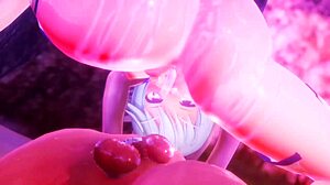 aqua gets creampied so sexy wanna see her take it all?