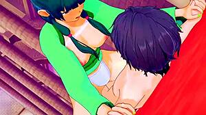 Maomao tarada de Apothecary Diaries te fode até secar com tetas grandes gozada interna e esguichos loucos!