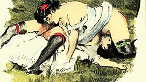 remember those vintage erotic drawings that got me hooked... check these out