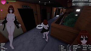 secret flasher manaka exposes femboy futanari tits in apartment mission uncensored