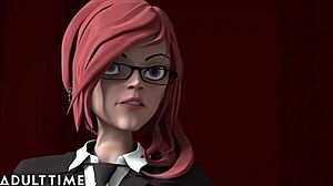 AdultTime Hot Teacher Fucks Horny Students Hardcore Hentai