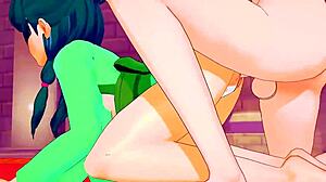 Himokas Maomao Apothecary Diariesista panee sut tyhjäksi isoilla tisseillä creampie ja suihku räjähdyksillä