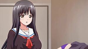 busty hentai babe unleashes horny tits in steamy hardcore sex romp