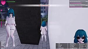 manaka flashes big tits futa downtown hey wanna see uncensored exhibitionism?