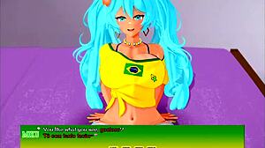 Miku Gets Raw Brazil Fuck Action!