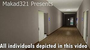 Mrs. Cockers takes big black cock at the pool in 3D Skyrim.