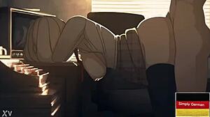 Animated Girl Endures Intense Group Pounding In Anime Frenzy