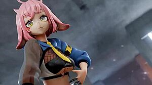 Mmd striptease of Twice, can't stop watching me dance.