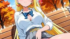 شايف الشقراء الهينتاي تستمني بجنون؟