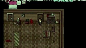 Gothic milf zombie wakes him with deepthroat big tits ass cock suck in Zombies Retreat hentai game part 7