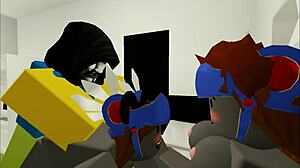 Blonde MouseyCherie Fucked Hard by Hacker Cum Inside Roblox