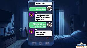 I can't stop watching Lucia's ending scene getting filled deep in this hentai game story